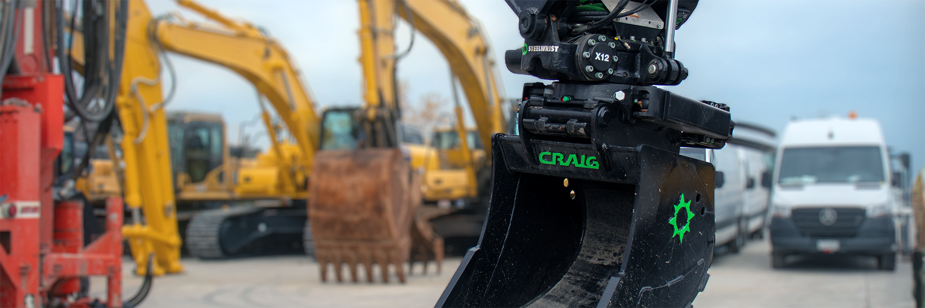 Tiltrotator Attachments