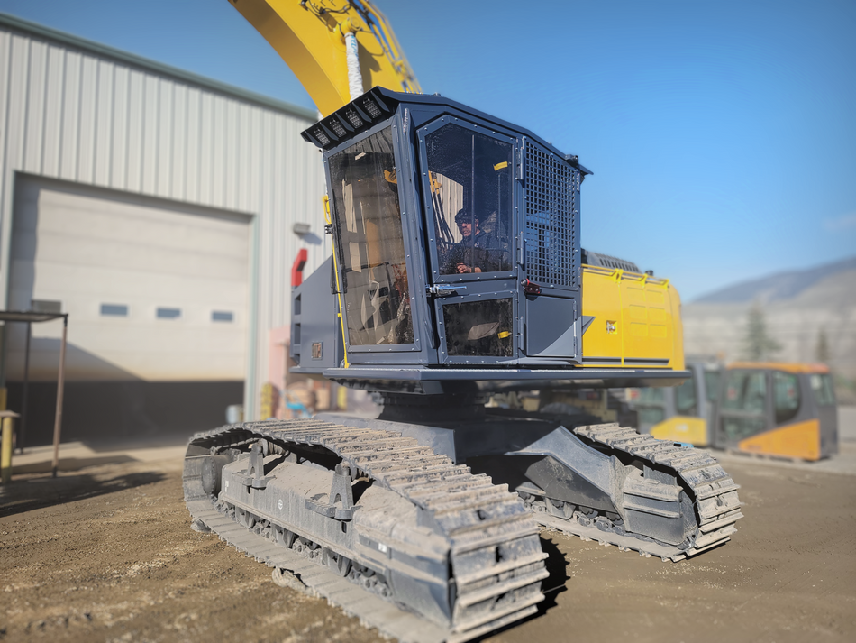 Side Entry Cab | Excavator Modification