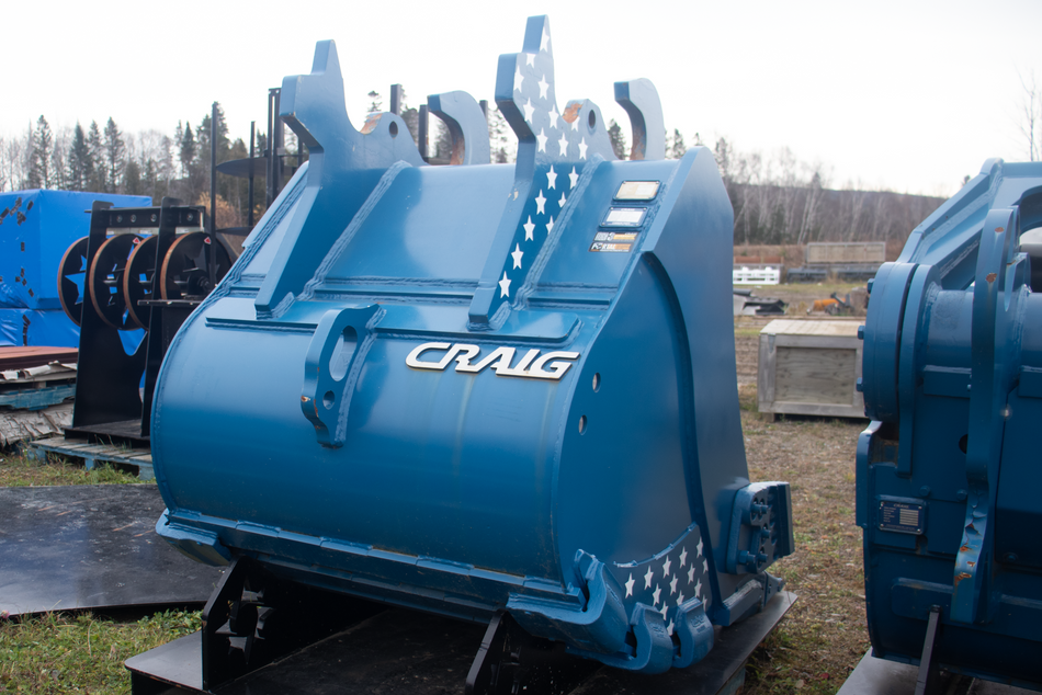 EXB-SS Severe Service Bucket for EX 250 | Wedge Lock RWL-250 48" 1.75 cu. yd. | Clearance Offer