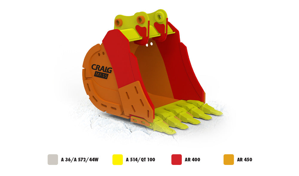 Trenching Buckets – Craig Attachments