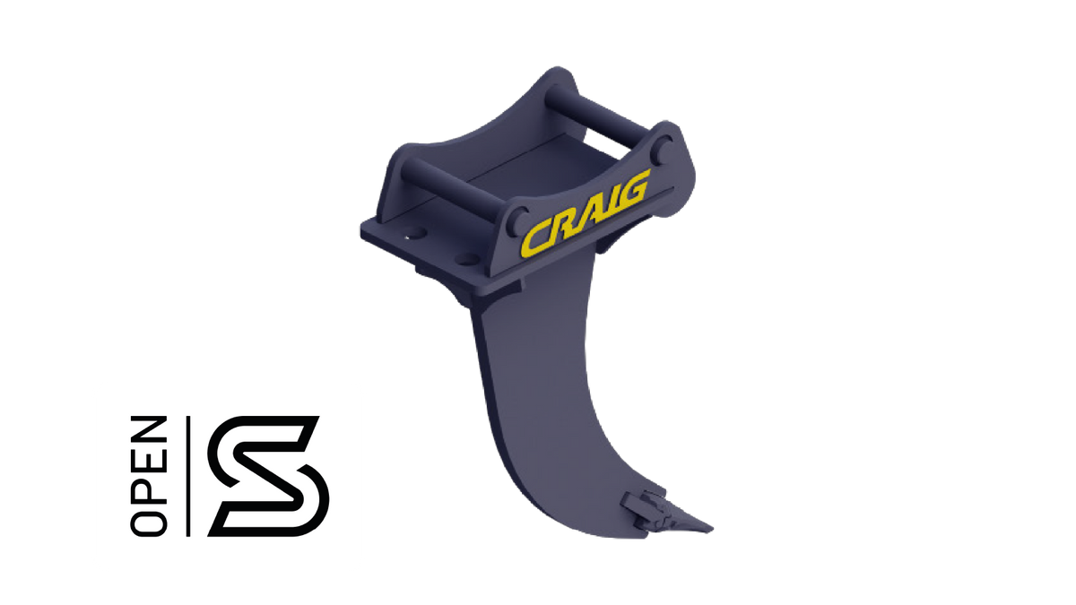 Mini Ex Ripper Tooth Mount TR EX-RT Ripper Tooth for Tiltrotator – Craig Attachments