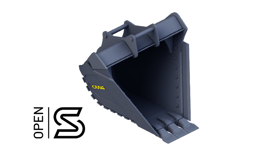 TR EXB-DC-TR Trapezoid Bucket for Tiltrotator