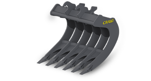 EX-LCR Land Clearing Rake – Craig Attachments