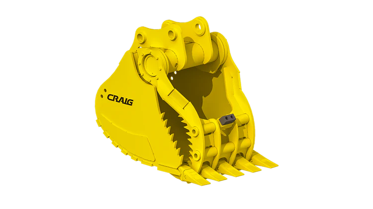 EXB-CGBII Craig Grab Bucket S.2 for EX 200 | Wedge Lock 42" 1.06 cu. yd. | Clearance Offer