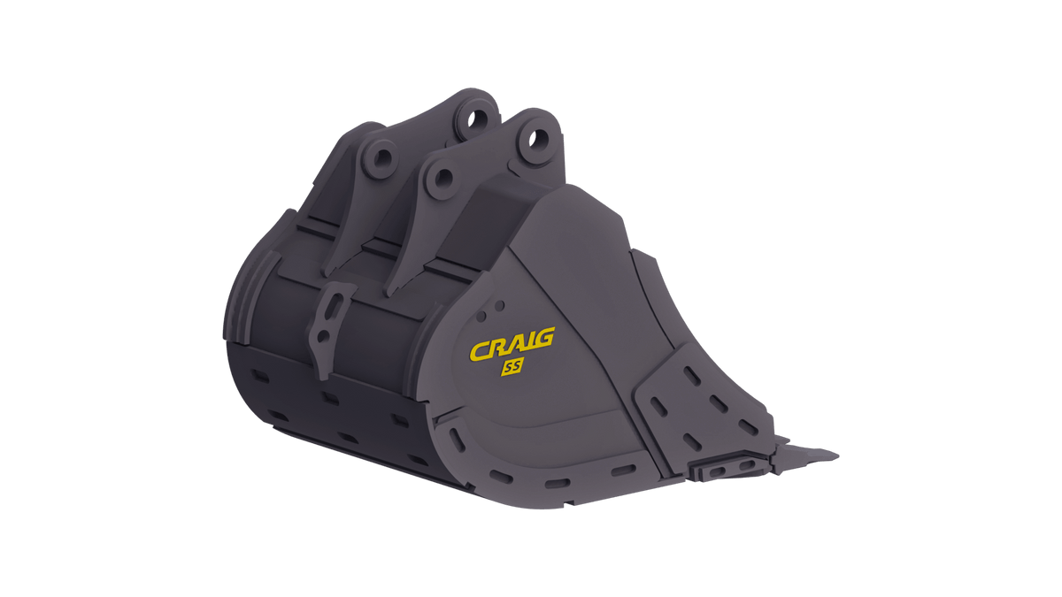 EXB-MASS Mega Armour Severe Service Trenching Bucket – Craig Attachments