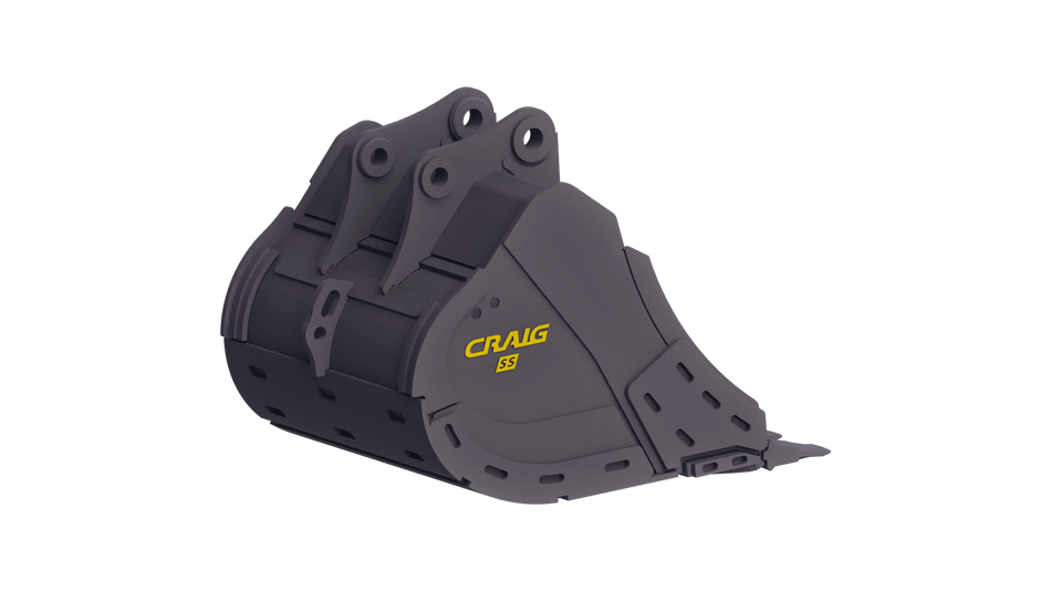 EXB-MASS Mega Armour Severe Service Trenching Bucket