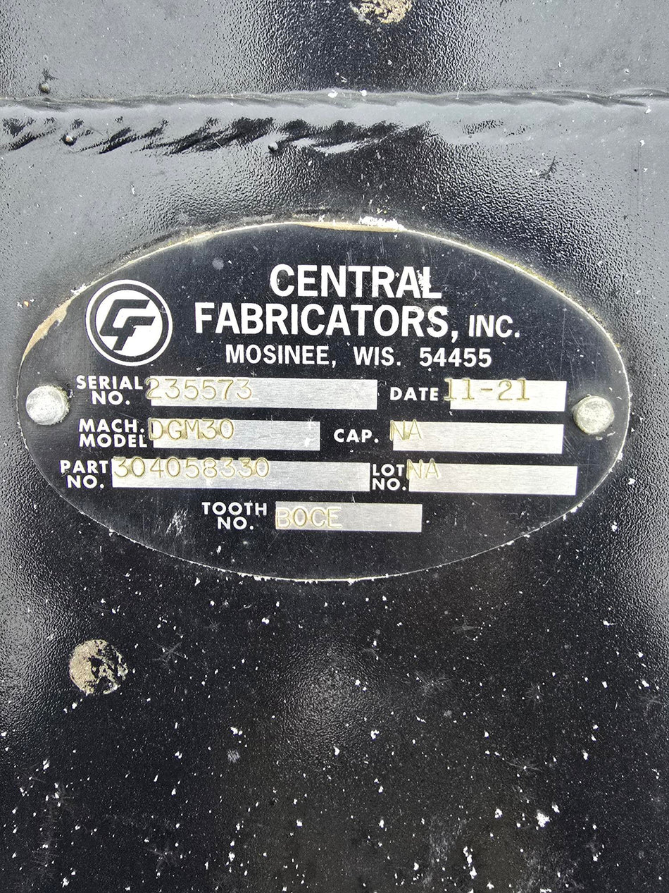 Ditching Bucket with B.O.C.E. for 3 Ton Ex. | Clearance Offer