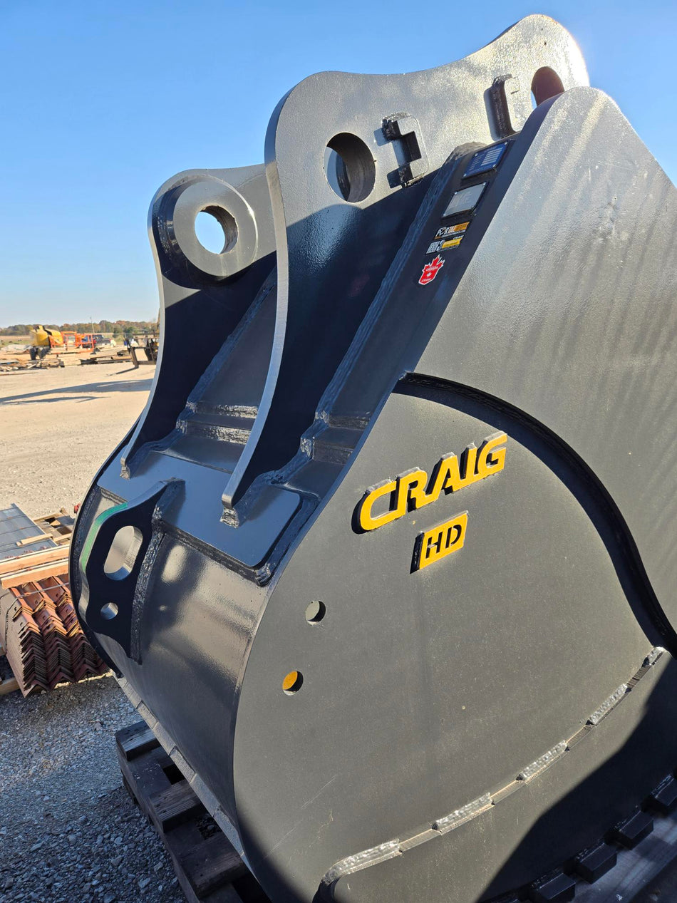 EXB-HD Heavy Duty Bucket for ZX890, Deere 890 | 60" 4.1 CU. YD Pin-On | Clearance Offer