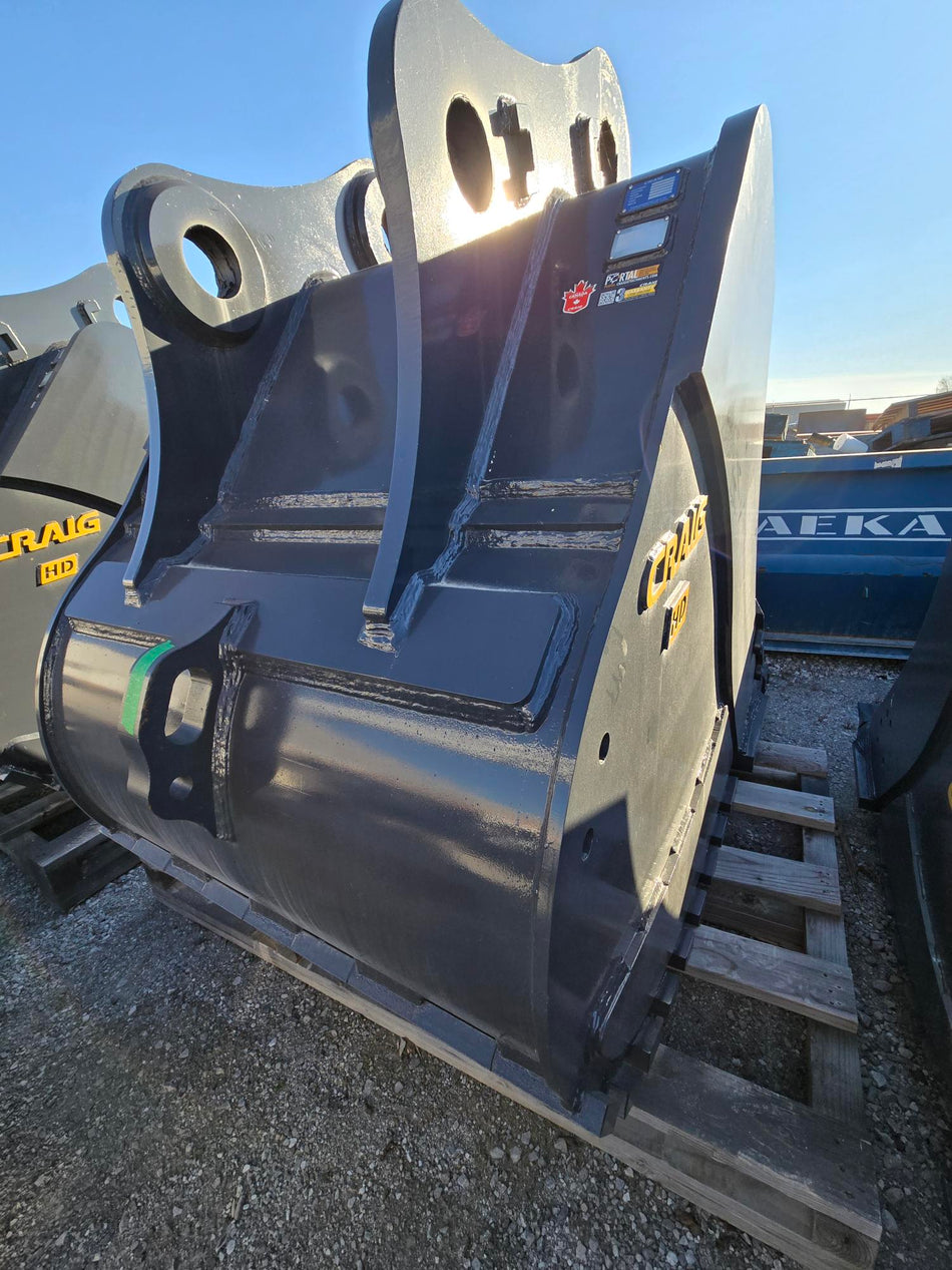 EXB-HD Heavy Duty Bucket for ZX890, Deere 890 | 54" 3.7 CU. YD Pin-On | Clearance Offer